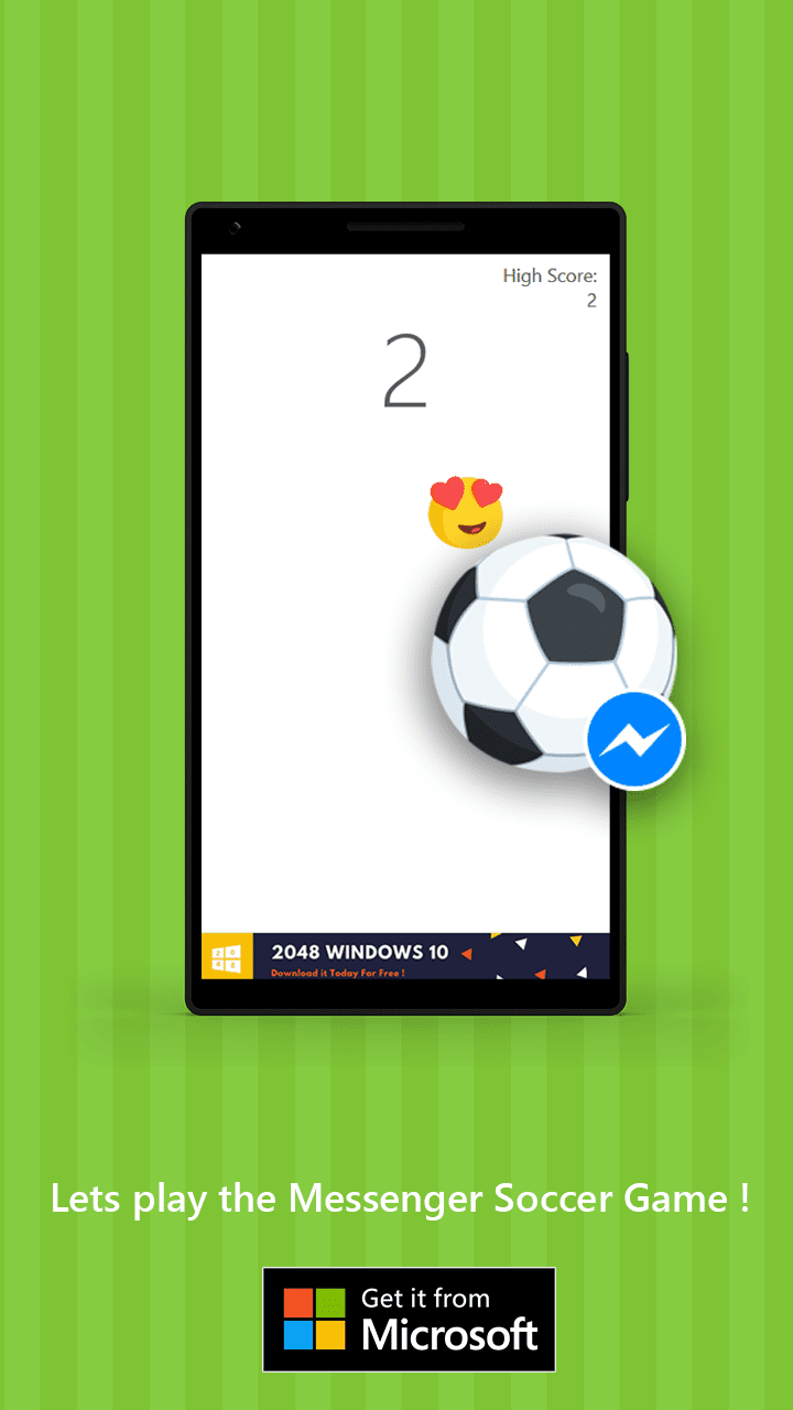لعبة كرة القدم في متجر الويندوز