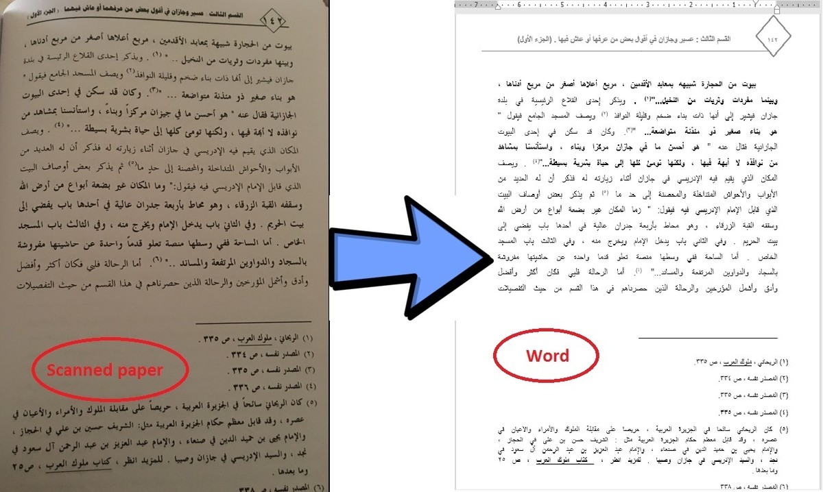 أفضل الحلول في تحويل ملفات Pdf الي Word وتحويل صور الي Text مكتبة الباحث