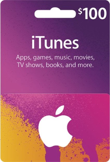 iTunes Card 100$