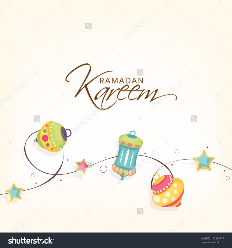 stock-vector-beautiful-greeting-card-design-with-colourful-different-styles-lanterns-or-lamps-with-st