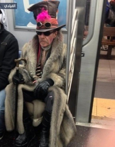 رجل الفراء المخيف !!