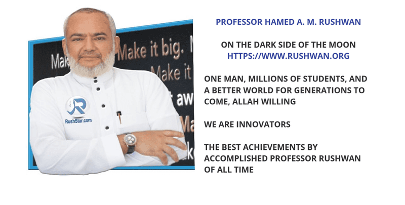 The Best achievements by accomplished Professor Rushwan of all time M