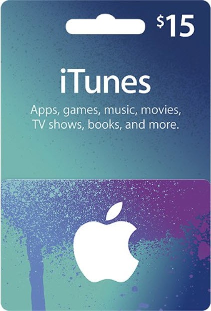 iTunes Card 15$