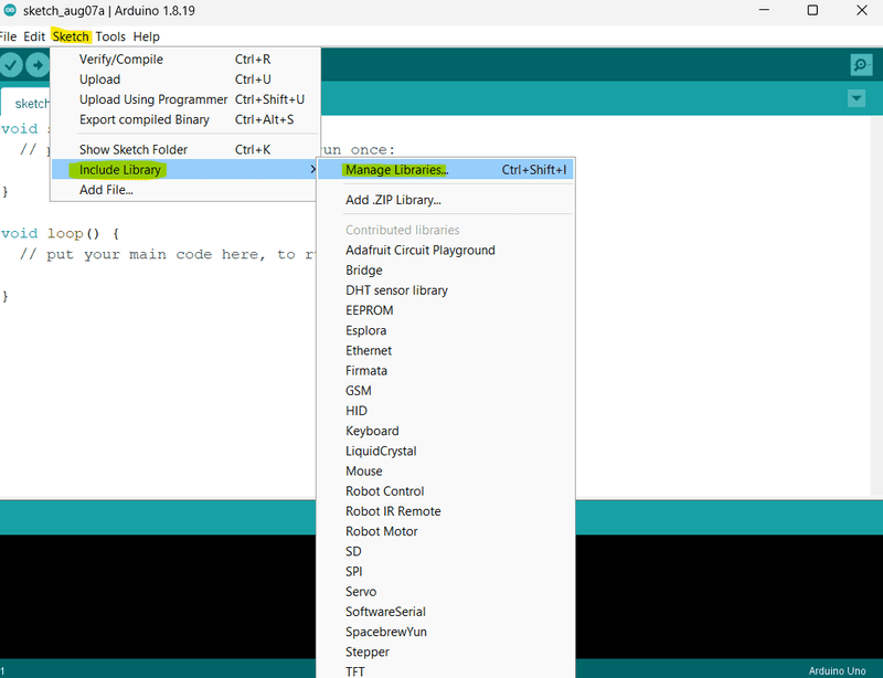 Arduino library