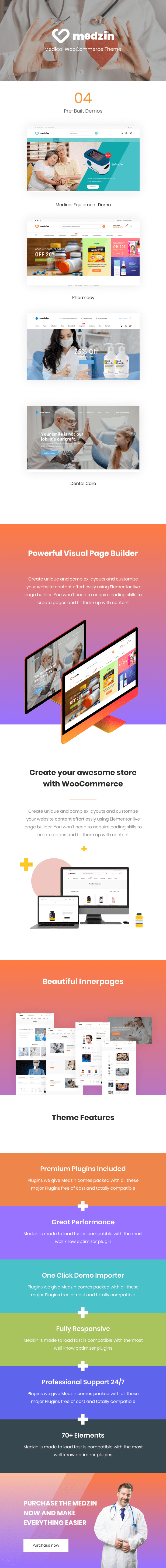 Medzin – Multipurpose Medical WooCommerce Theme - 1