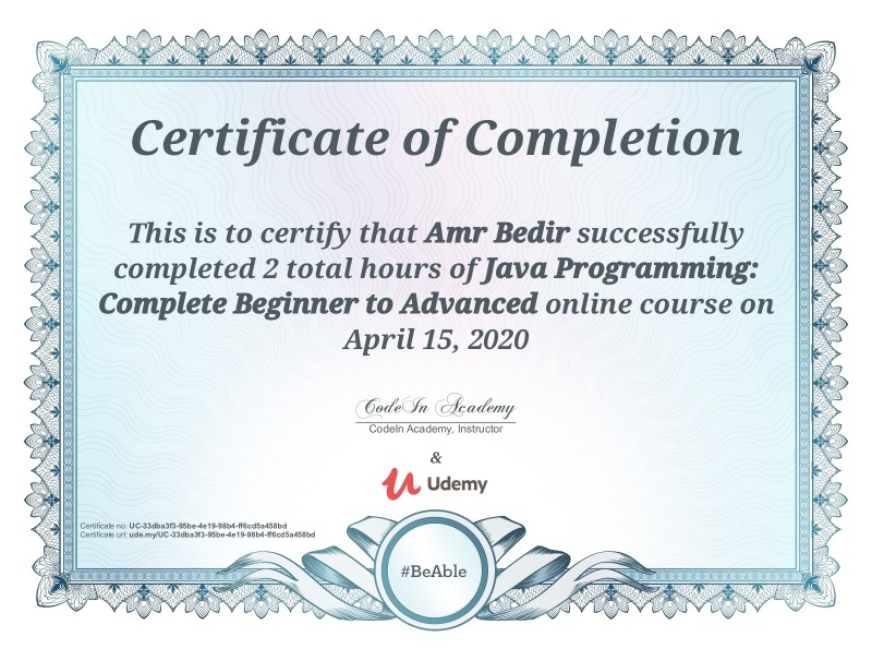 Java Programming Complete Beginner to Advanced - صور
