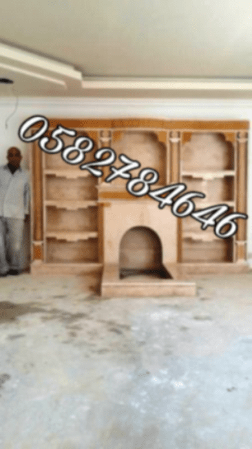  ديكور مدافئ جبس بورد