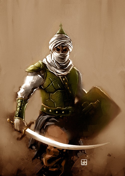 Muslim_Army_colored_by_zamzami