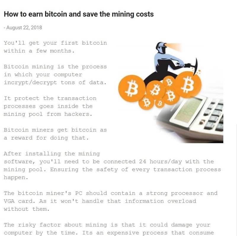 Bitcoin-without-mining