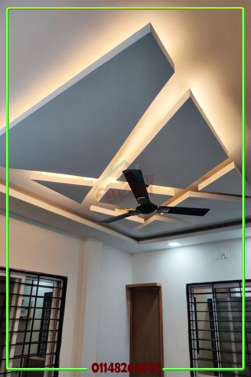 ديكور_سقف_مودرن_جبس