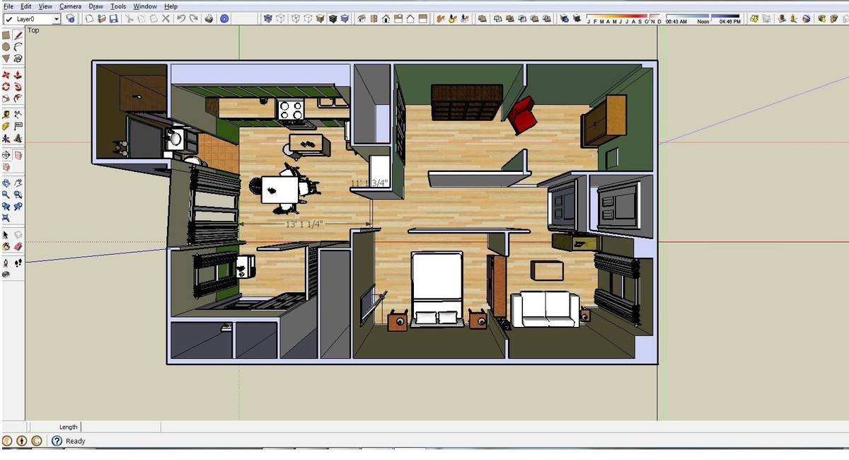 plan-renos-3d-avant-sketchup1