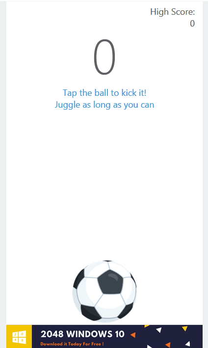 لعبة كرة القدم في متجر الويندوز