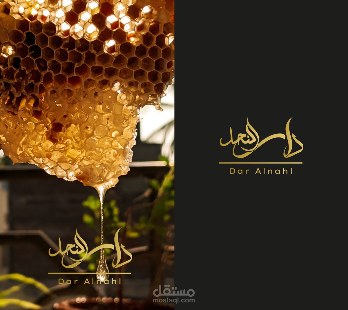 تصميم-شعار-لعلامة-تجارية-للعسل