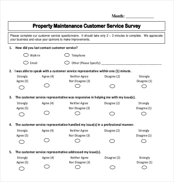 Property-Maintenance-Customer-Service-Survey-PDF-Template