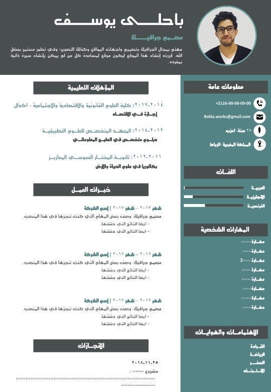   Design a CV for you