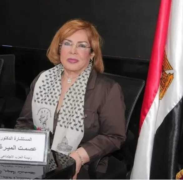 “الميرغني” تشيد بموقف الرئيس الرافض لتهجير الفلسطينين