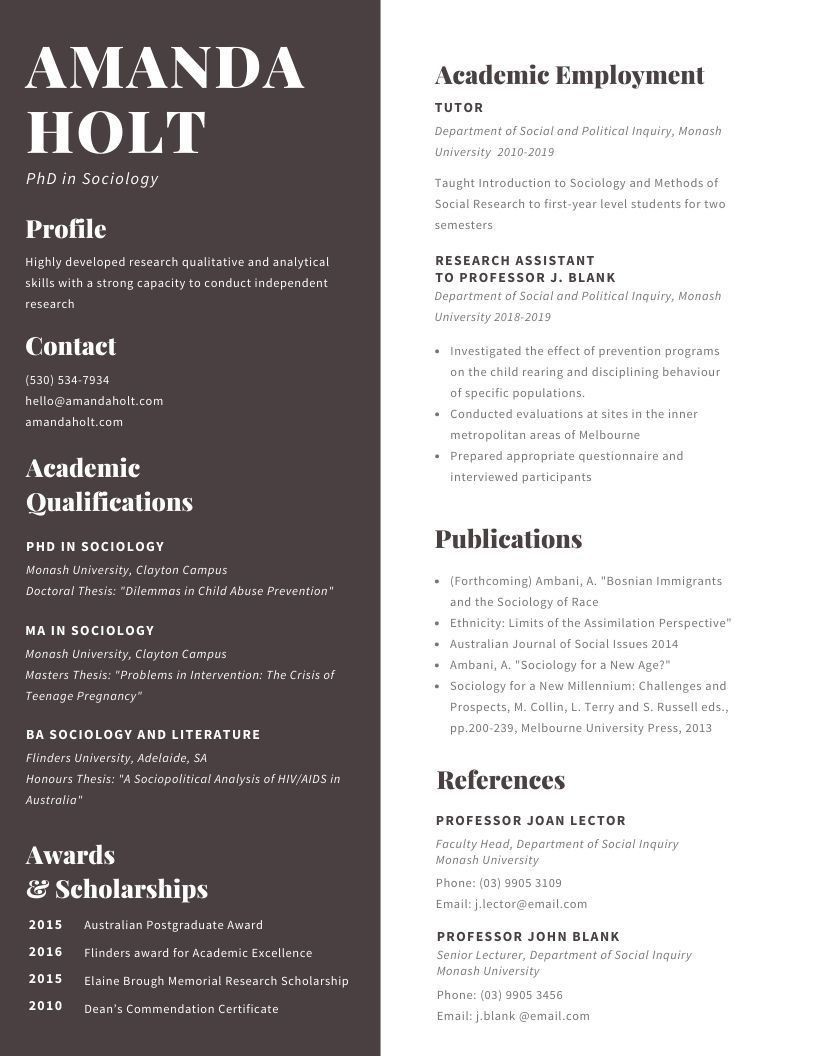 Simple_Brown_Academic_Resume