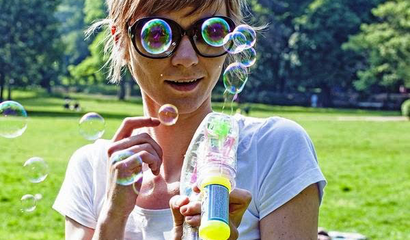 عيون الفقاعات 