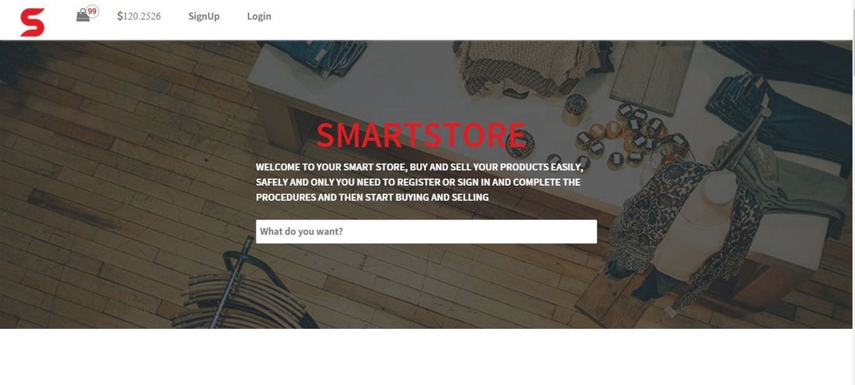 الهيدر الخاص بالمتجر