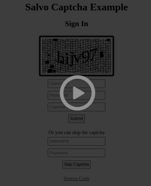 salvo-captcha-video