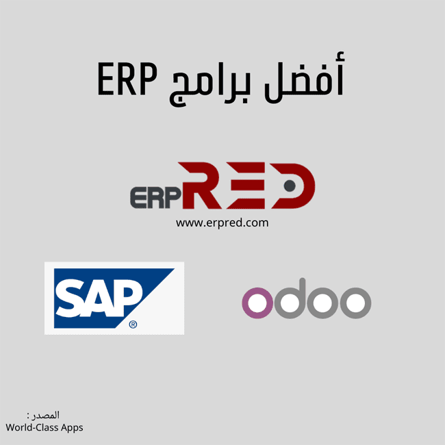 اي آر بي ريد افضل برنامج محاسبي هو ERPRed بديل Sap وأرخص من Odoo