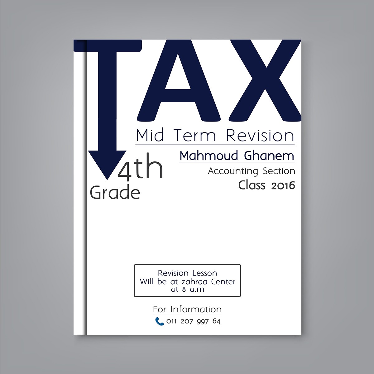TAX book cover 