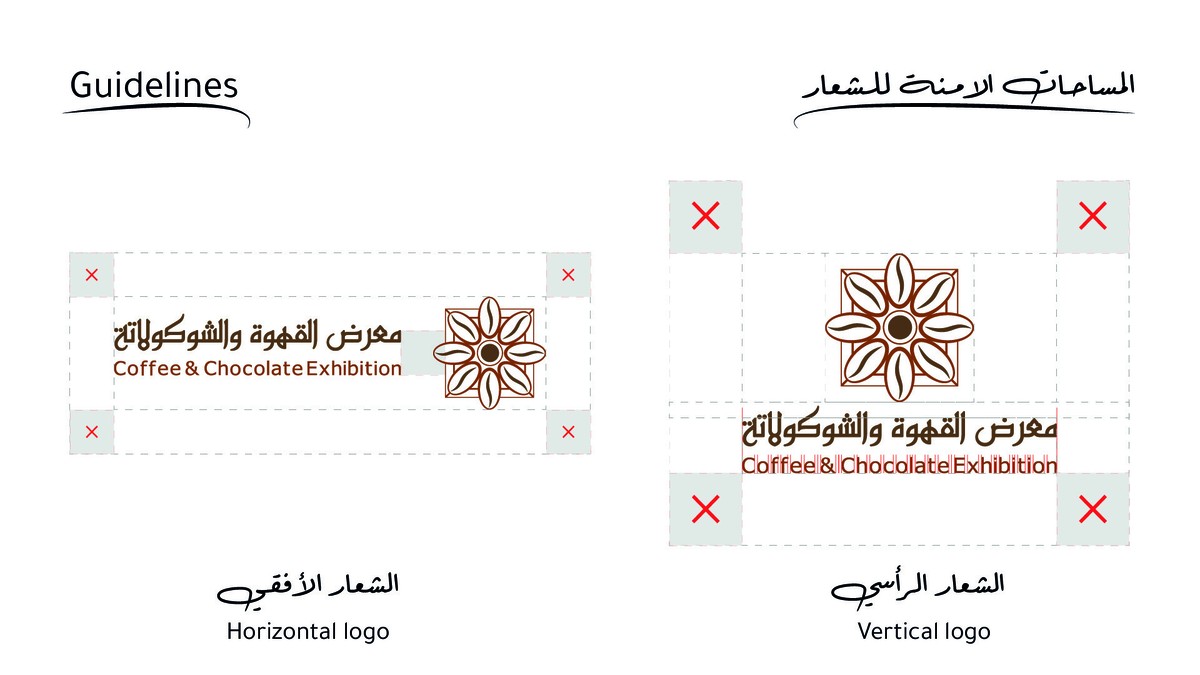 المساحات الآمنة للشعار