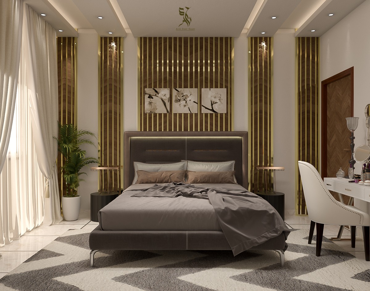 غرفة نوم حديثة