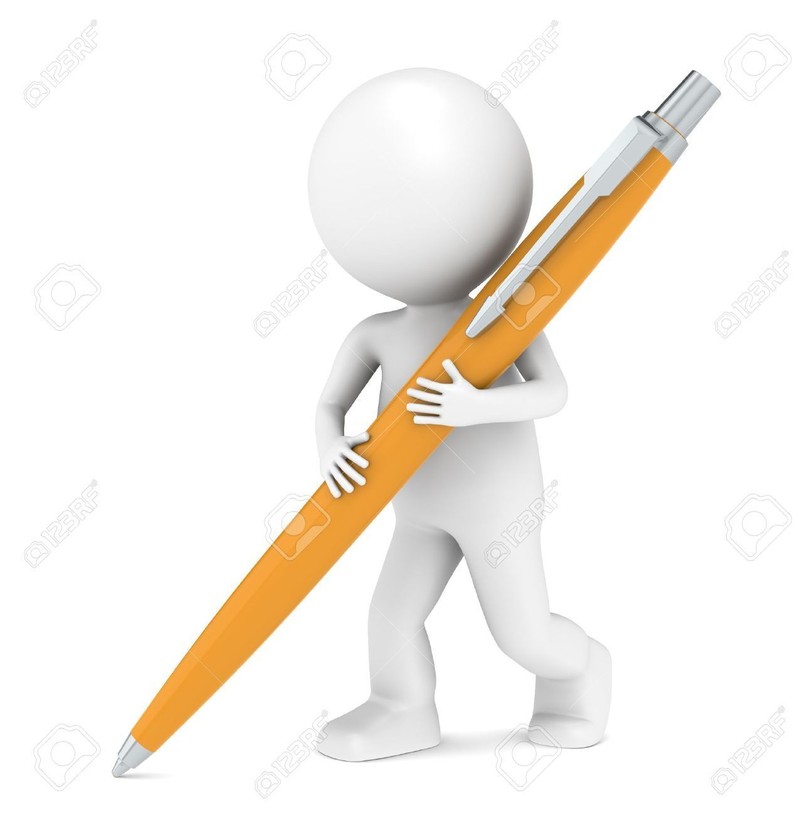 10226803-3D-personnage-humain-peu-crit-avec-un-stylo-Orange-Banque-d_images
