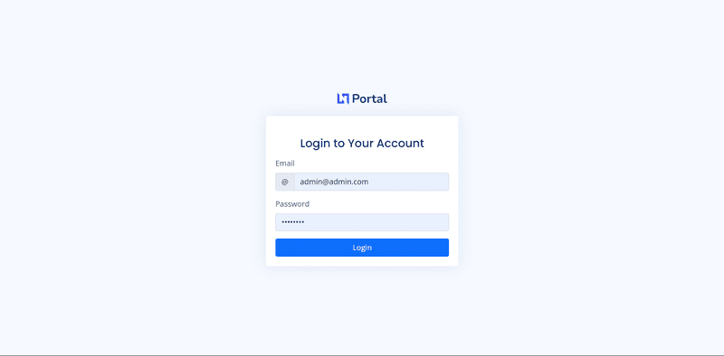 Login Page