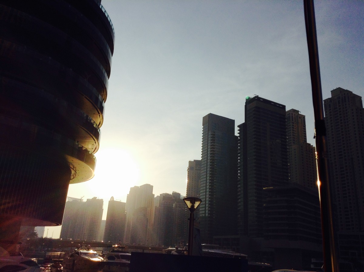 Dubai , United Arab Emirates with the beginning of year2017 