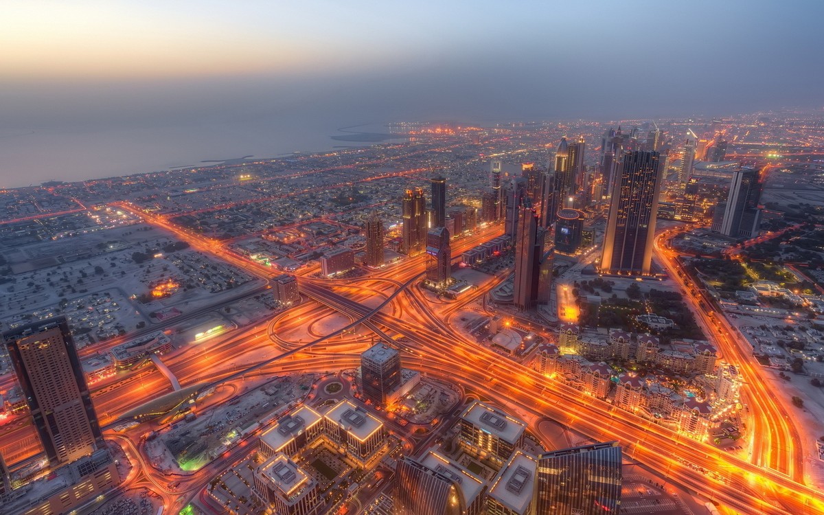 Cityscape Dubai Skylind Dusk_1680x1050