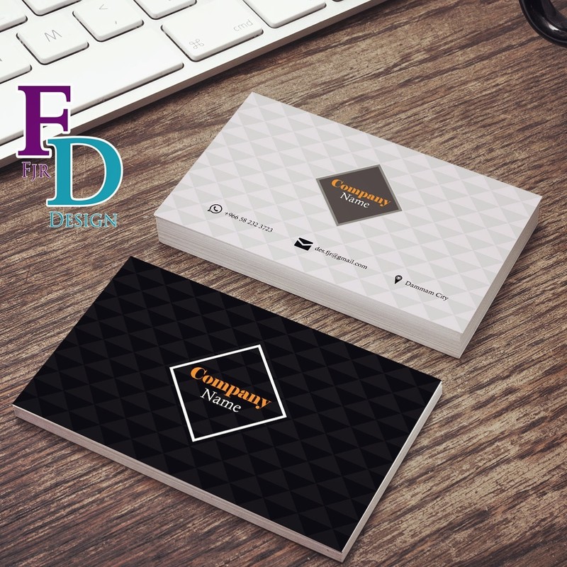 تصاميمي للهوية الشخصية بزنس كارد 