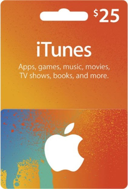 iTunes Card 25$