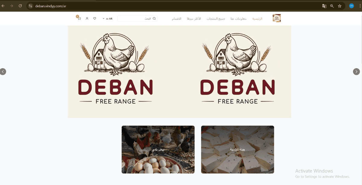 انشاء وادارة موقع لذيبان بالاردن _https://deban.vindyy.com/ar