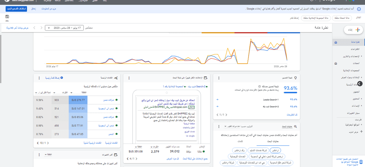 تحديثات الاعلانات 