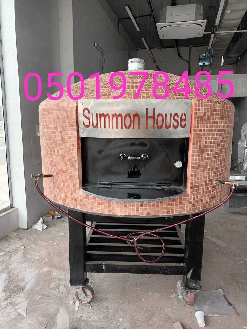 فرن بيتزا ايطالي منزلي