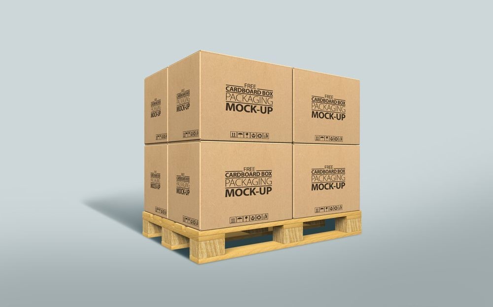 Cardboard_Boxes_on_Pallet_Mockup