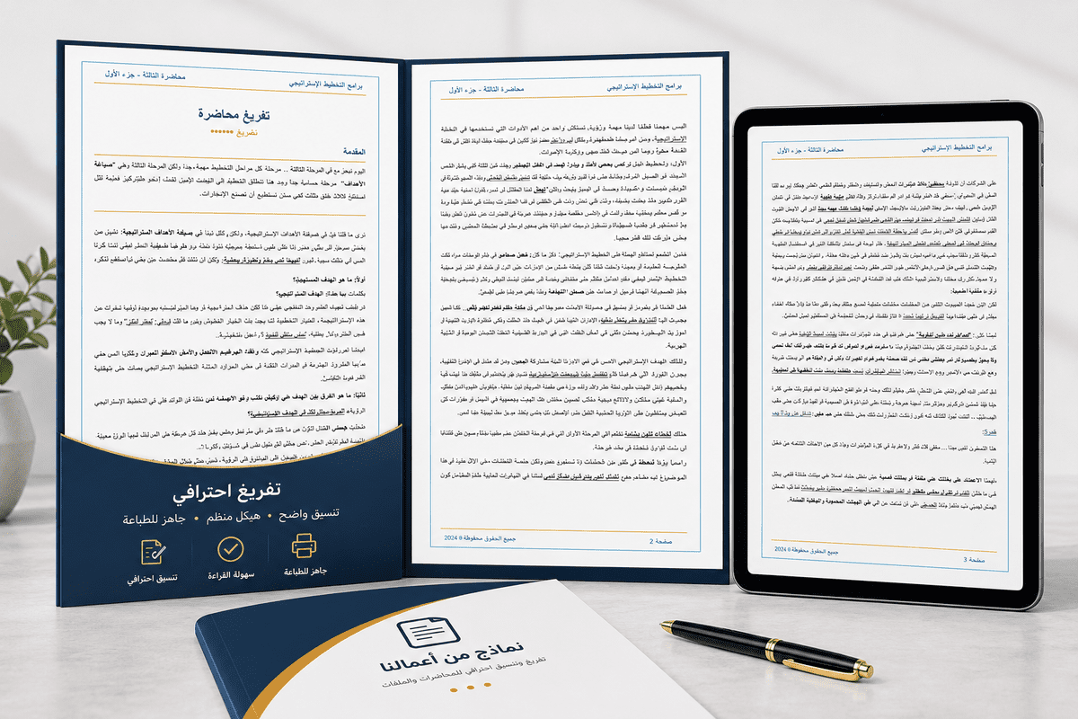 تفريغ ++تنسيقات++تدقيق