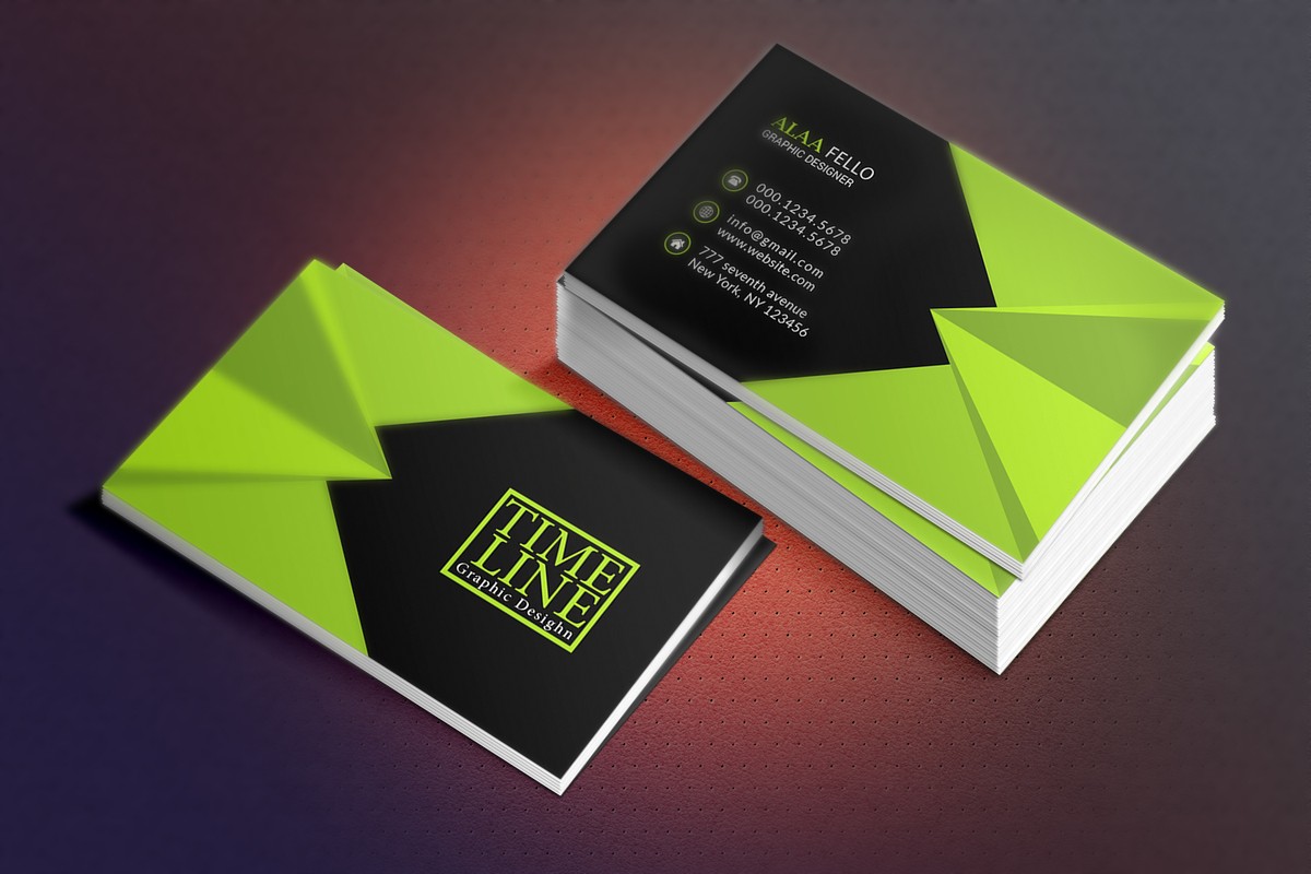 بطاقة أعمال راقية هادئة فخمة 