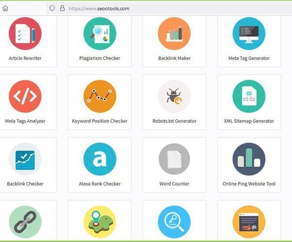 أهم الأدوات المجانية في مجال السيو SEO على موقع seootools.com M