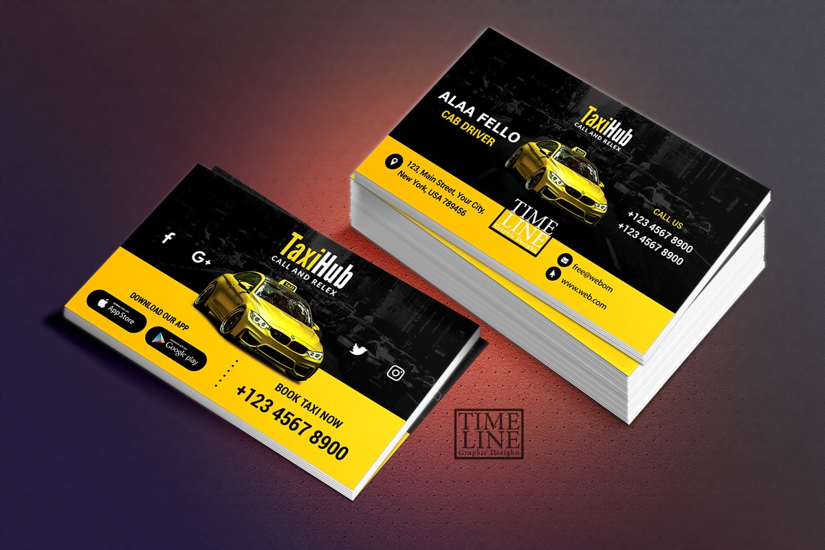 بطاقة أعمال راقية وحميلة