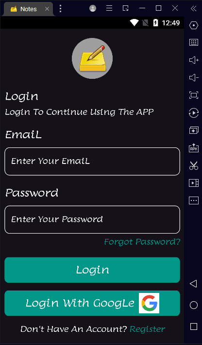  Login View