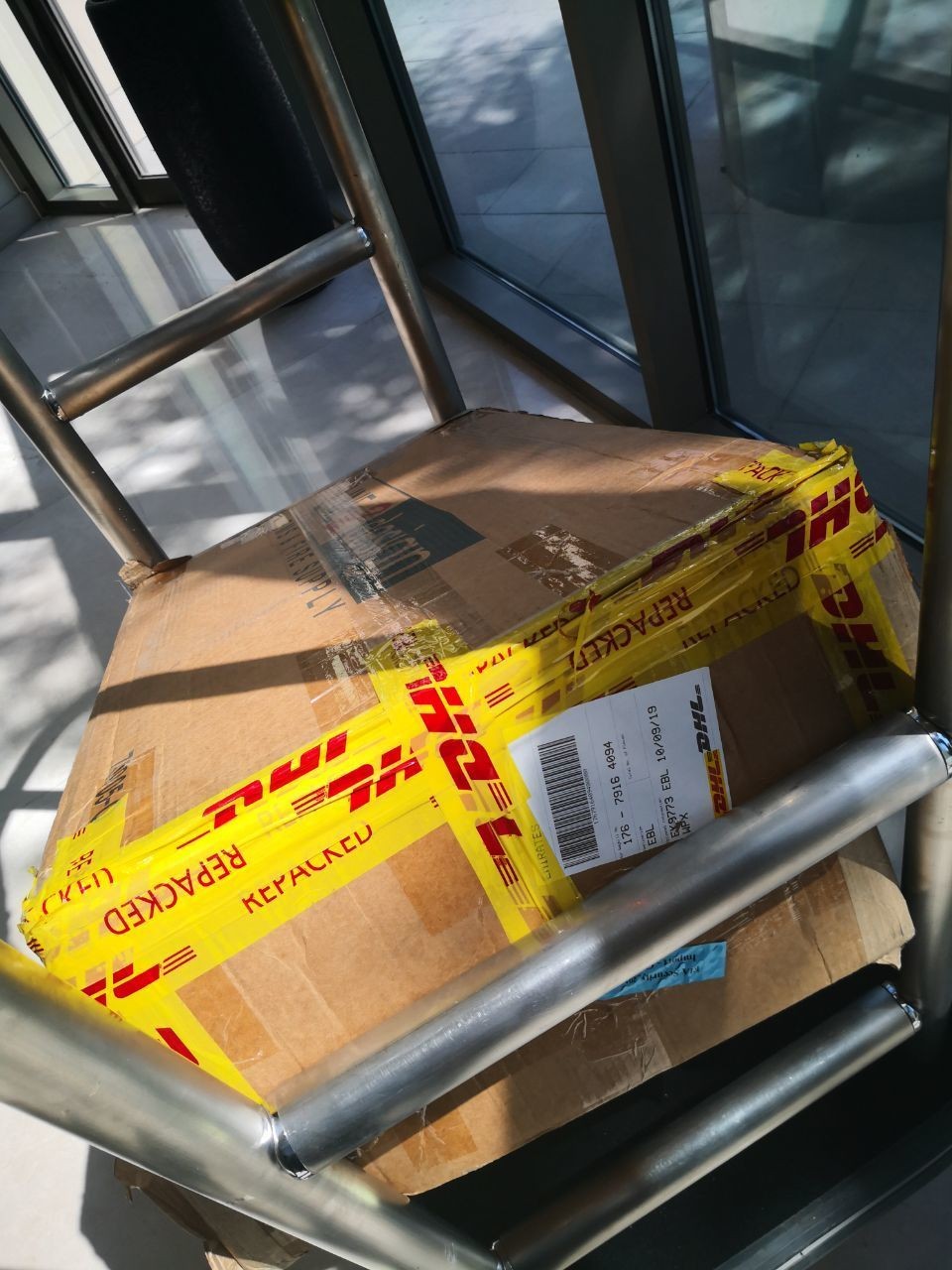 Emergency Chair shipment