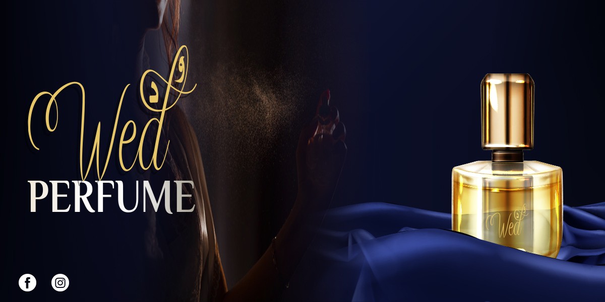  تصميم بانر ميديا الخاص لـ Wed Perfume