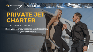  مثال الفخامة والراحة مع طائرة خاصة ل villiersjets S