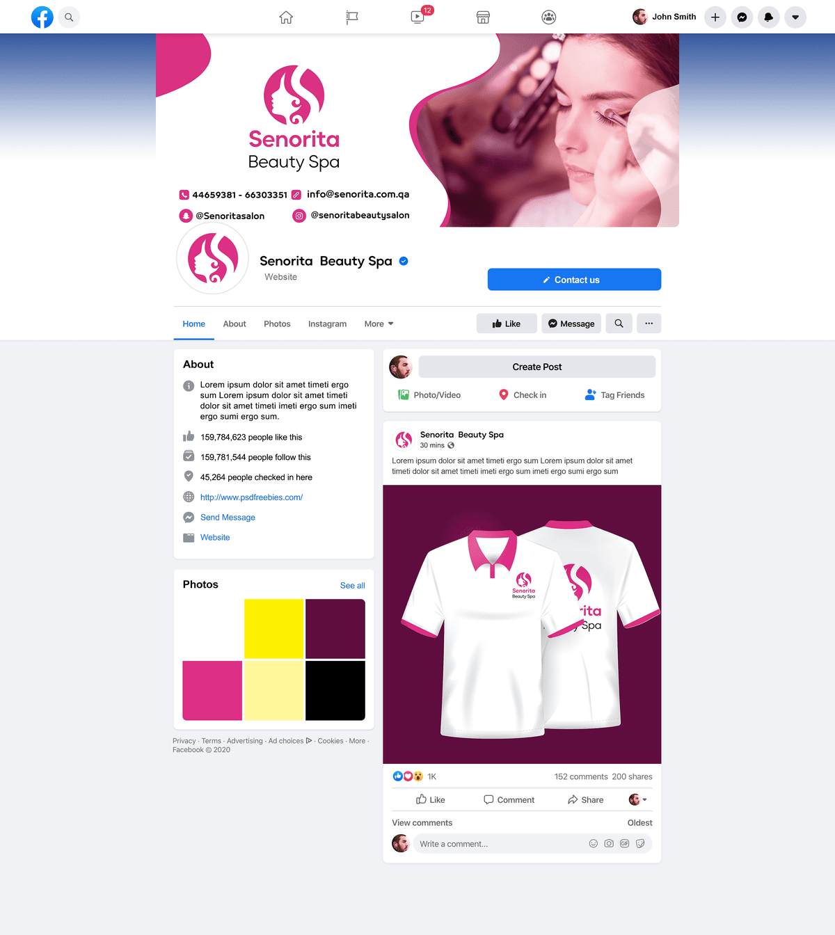 Facebook-Page