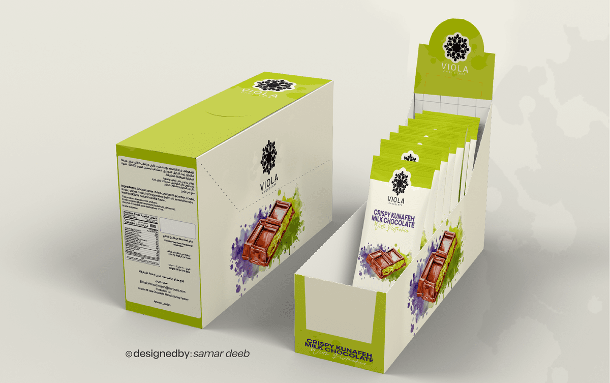 Viola Chocolate - Box Display