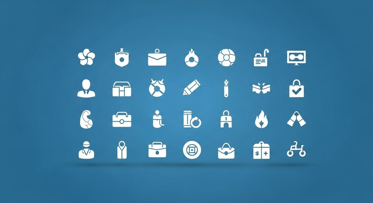 حزمة أيقونات فيكتور