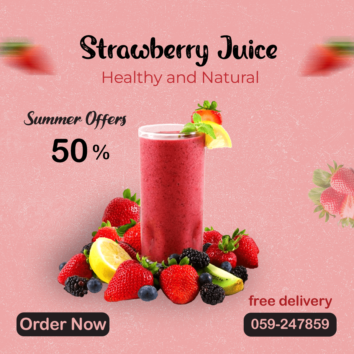Strawberry-juice